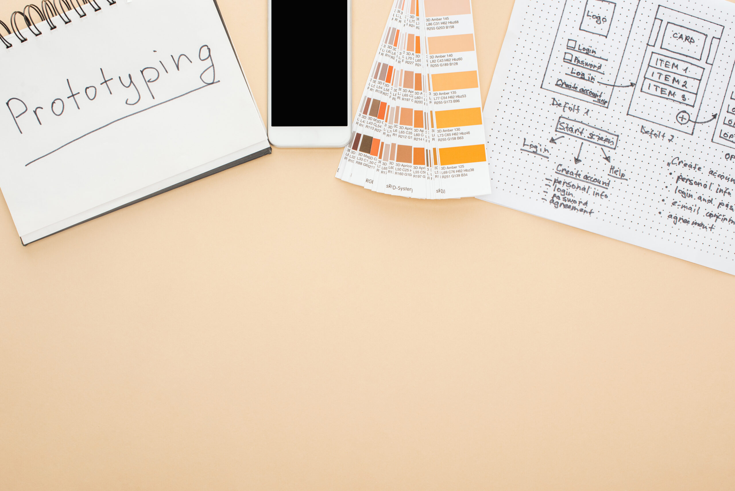 What is the difference between Wireframes and Prototypes?